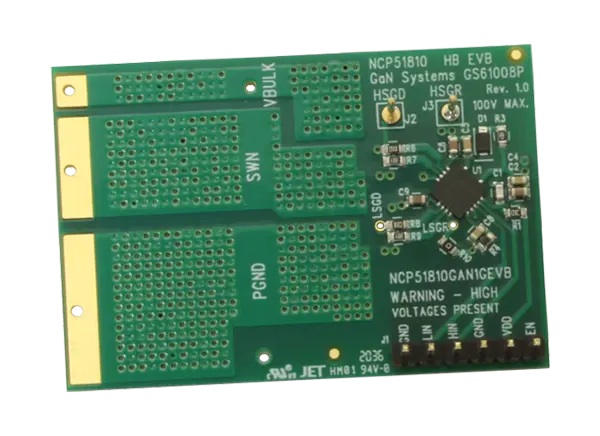 GaN Systems NCP51810AMNTWG  GS-EVB-HB-61008P-ON Evaluation Board Product Introduction