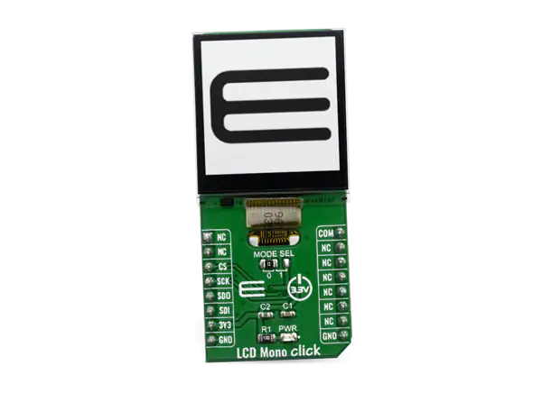 Mikroe LCD Mono-Click Module Product Introduction
