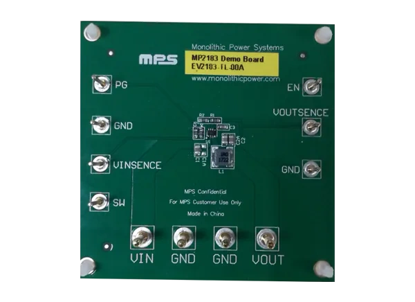MPS EV2183-TL-00A Step-Down Converter Development Board Product Introduction