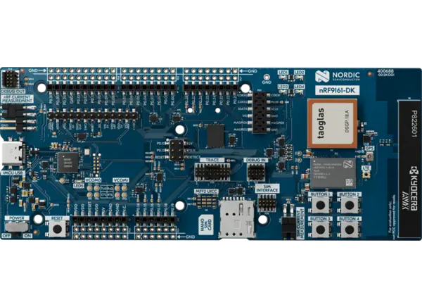 Introduction, features, and applications of Nordic Semiconductor nRF9161 development kit