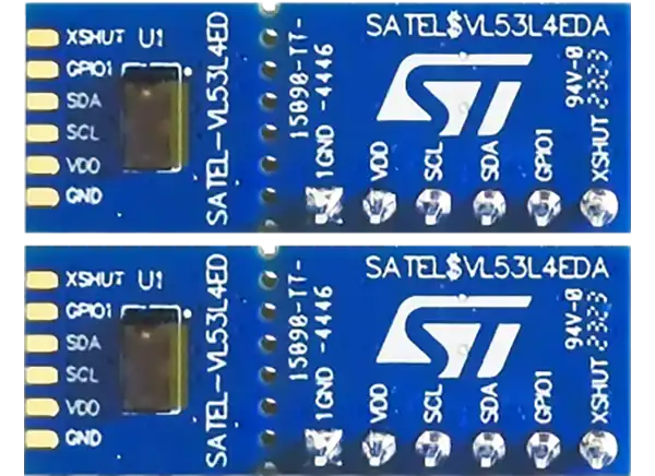  STMicroelectronics' SATEL-VL53L4ED breakout board