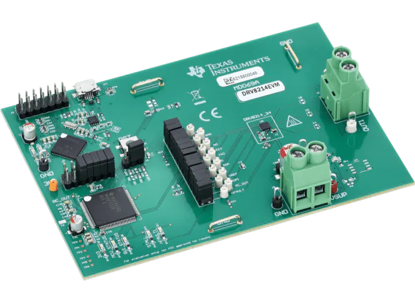 Introduction, features, and applications of Texas Instruments DRV8214EVM evaluation module