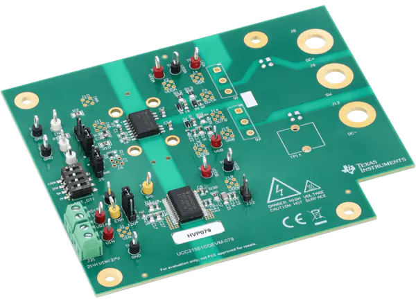 Introduction, features, and applications of Texas Instruments UCC21551CQEVM-079 evaluation module
