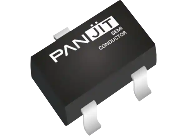 Summary: Designed to protect sensitive equipment from electrostatic interference and prevent latch-up events. PANJIT PJMBZ ESD protection diodes are designed to protect sensitive equipment from ESD and prevent latch-up events. These diodes are dual Zener ESD/transient protectors with a common cathode and a typical reverse breakdown voltage range of 5.6V to 33V. The combination of dual devices protects up to two data lines in a single package, providing additional board space. PJMBZ ESD protection diodes are available in automotive grades, primarily for CAN and LIN buses. These PJMBZ TVS diodes are used in data transmission line ports, computer monitor interface port protection, portable consumer electronics, communication systems and instrumentation equipment. characteristic Automotive grade, AEC-Q101 qualified 5.6V to 33V (typ) reverse breakdown voltage range Complies with IEC61000-4-2 15kV air and 8kV contact discharge ISO10605 (C=330pF, R=330 ohm) (automotive) ±30kV air and ±30kV contact HBM≥±8KV, CDM≥±2KV PN junction guard ring for transient and ESD protection Industry standard SOT-23 package Lead-free, EU RoHS 2.0 compliant Green molding compounds according to IEC 61249 app Automotive grade and primarily used for CAN and LIN buses Data transmission line port Computer monitor interface port protection Portable consumer electronics Communication Systems equipment medical equipment