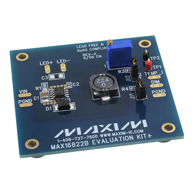 MAX16822BEVKIT+ Analog Devices Inc./Maxim Integrated