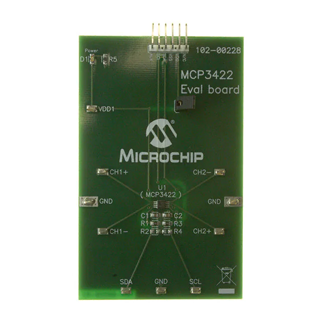 MCP3422EV Microchip Technology