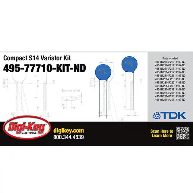 495-77710-KIT EPCOS - TDK Electronics
