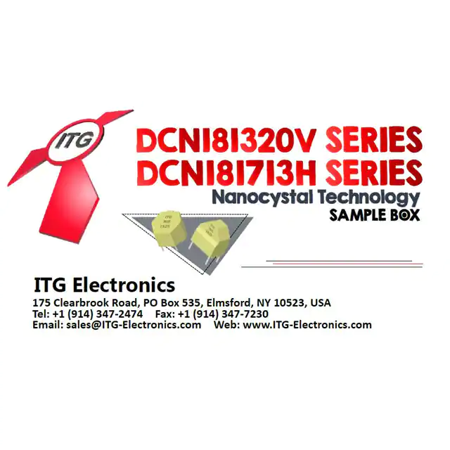 DCN SERIES SAMPLES KITS ITG Electronics, Inc.